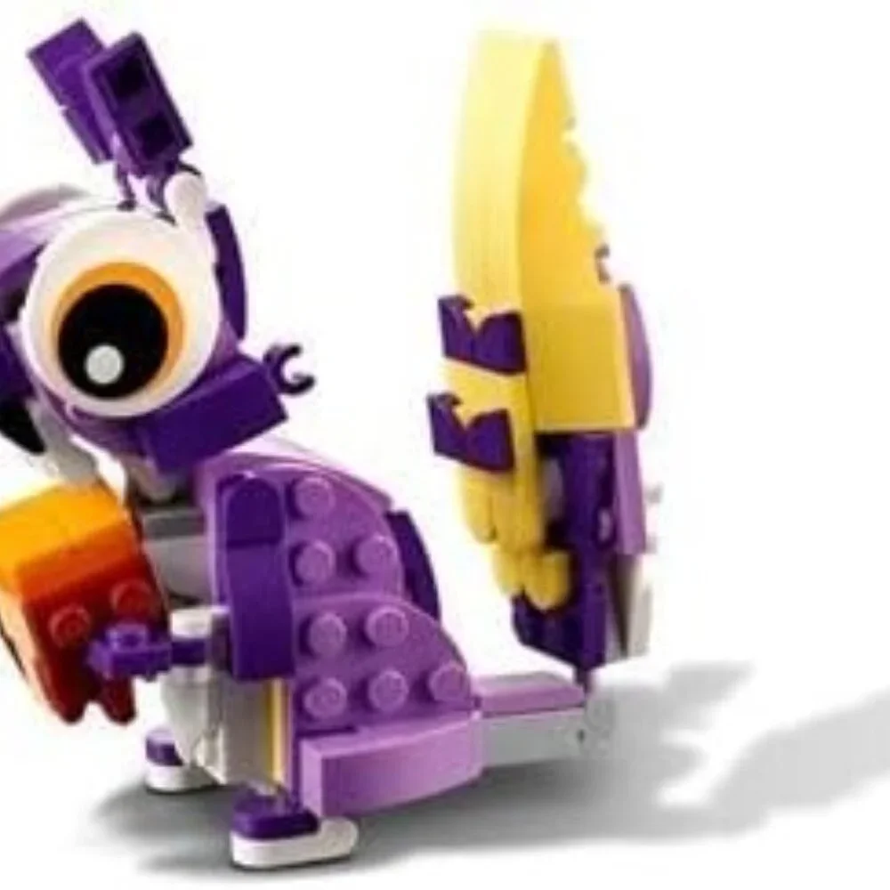 NEW LEGO 31125 Creator 3 in 1 OWL SQUIRREL RABBIT Fantasy Forest Creatures Woodl - Picture 5 of 15